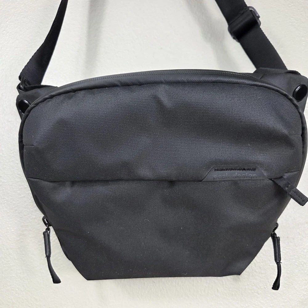 Peak Design Everyday Sling 6L V2 Black Camera Bag Crossbody Travel EDC Bag